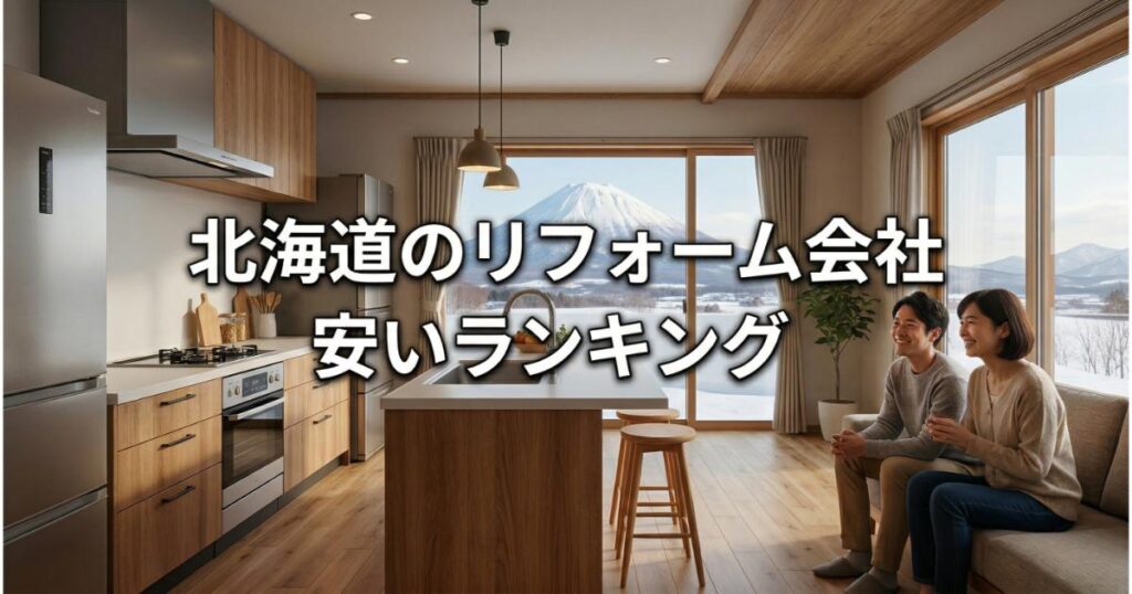 【安い】北海道のリフォーム会社ランキング人気14選!費用面や評判・おすすめの工務店を解説