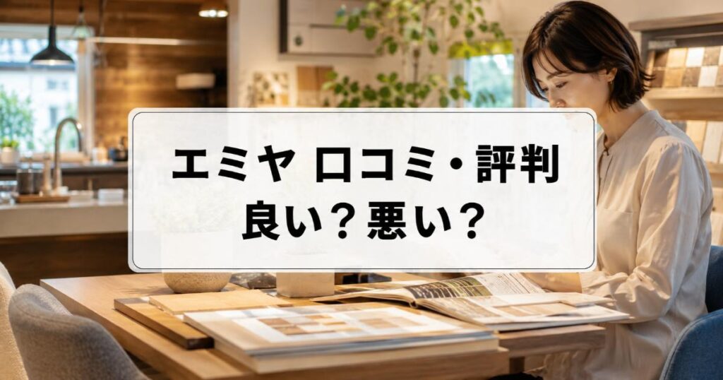 エミヤの口コミ・評判は良い・悪い？ズバリ利用すべきか本音で語ります
