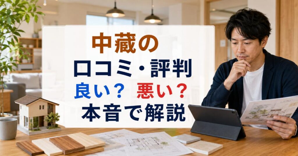 中藏の口コミ・評判は良い・悪い？ズバリ利用すべきか本音で語ります